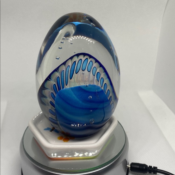 Vintage Glass Paperweight/Art Piece - Picture 3 of 7